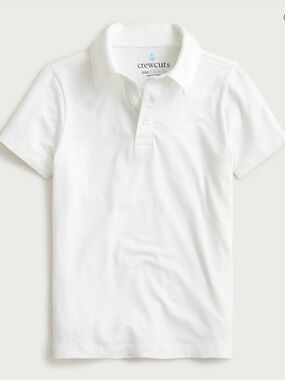 Crewcuts boys' short-sleeve performance polo shirt - Size M (8-9)